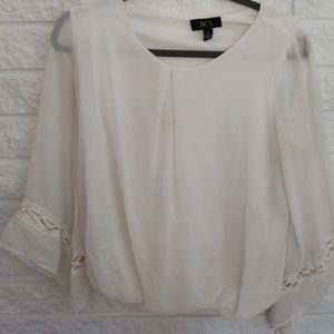 Cream blouse